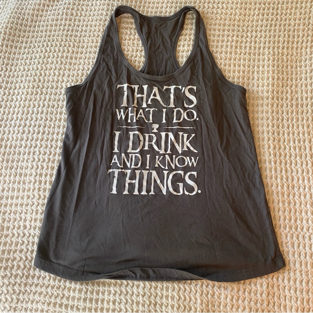 Women's XL Gray Game of Thrones Tank Top